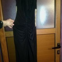 Бална/официална рокля в черно със златно размер С , снимка 9 - Рокли - 24684420