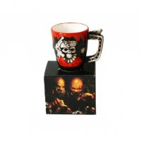 Керамична чаша Пират череп забавна чаша за подарък 250ml, снимка 3 - Чаши - 22825997