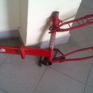 Балкан-рамка за колело-червена, снимка 2 - Части за велосипеди - 16018783
