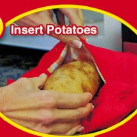 Плик за микровълново печене на картофи с пара , снимка 3 - Уреди за готвене на пара - 21185264