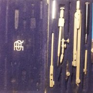рихтер чертожен немски комплект, снимка 2 - Антикварни и старинни предмети - 13163490