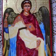 Икона Св. Арх. Михаил, снимка 10 - Икони - 12954028