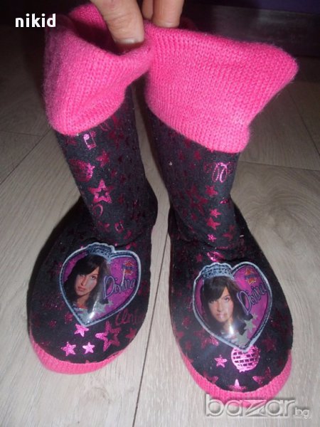 детски апрески домашни пантофи ботуши PATTY DIVINA принцеса, снимка 1