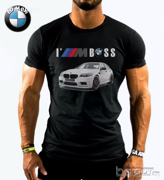 За фенове! BMW / БМВ M POWER тениски с авторски дизайн! Поръчай модел с ТВОЯ снимка!, снимка 1