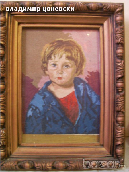 гоблен Плачещия Жан,картина,пано, снимка 1