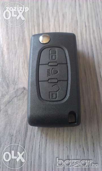 Кутийка за ключ за Ситроен Jumpy-berlingo-picasso-3 бутона светлини , снимка 1