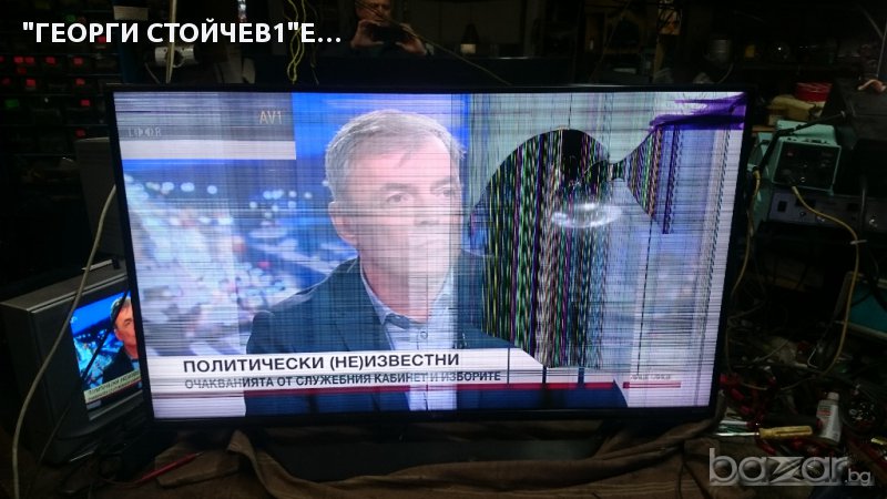 LG 49UF675V СЪС СЧУПЕН ПАНЕЛ, снимка 1