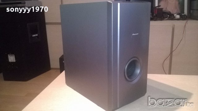 ПОРЪЧАН-pioneer subwoofer-100watt/8ohm-36/33/19см, снимка 3 - Тонколони - 19035528