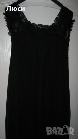 рокля черна-ефирна, снимка 7 - Рокли - 23703593