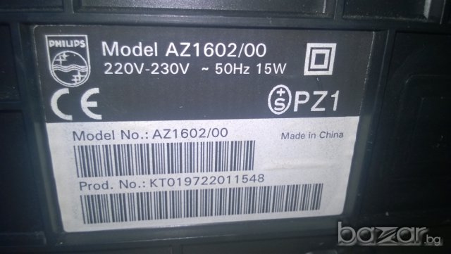 philips-az1602/00-stereo cassette cd-radio-внос швеицария, снимка 6 - Ресийвъри, усилватели, смесителни пултове - 7831083