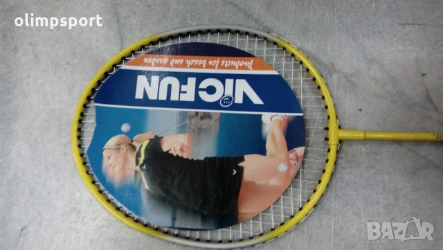 бадминтон ракета VIC FUN TGX 1.3 нова, снимка 3 - Други спортове - 21872962