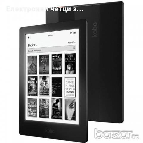 НОВ/употребяван електронен четец „поршето” Kobo Aura HD 6.8" E-ink 4GB, снимка 2 - Електронни четци - 14362093