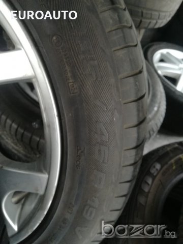 Оригинални лети джанти с гуми 19" за BMW X5, предните гуми са 255/50/19, а задните 285/45/19, снимка 10 - Гуми и джанти - 20875796