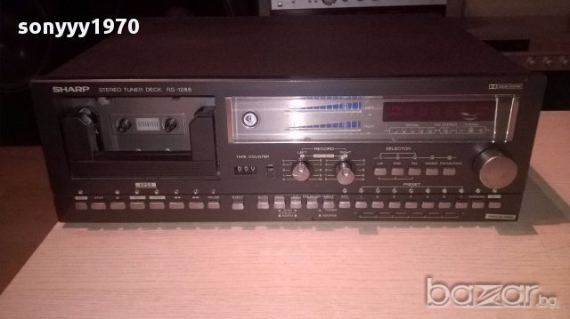 sharp  rs-1288h tuner deck/apss-made in japan-from uk, снимка 2 - Ресийвъри, усилватели, смесителни пултове - 17063543