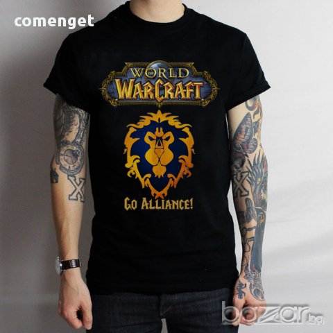 НОВО! Детска геймърска тениска WORLD OF WARCRAFT WOW! Поръчай С Твоя Снимка или идея!, снимка 2 - Детски тениски и потници - 12830024