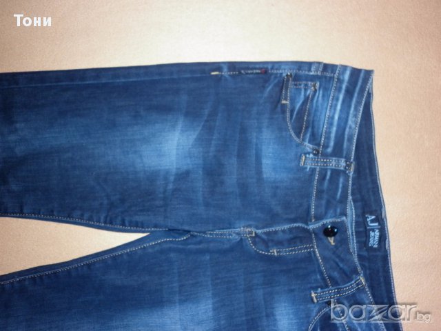 Дънки armani jeans indigo 014 series simin tspa , снимка 9 - Дънки - 15910023