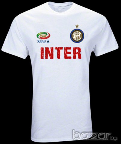 Нова Персонализирана Фен Тениска на Интер с Ваше Име и Номер! INTER!, снимка 2 - Фен артикули - 8206582