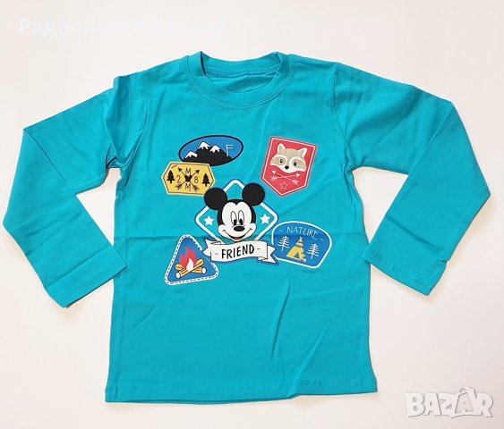 Блуза Мики Маус - 110 см