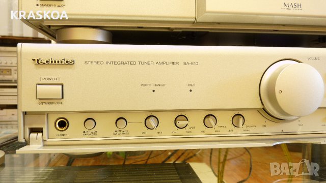TECHNICS SA-E10 + RS-E10 & SL-E10 - remote, снимка 5 - Ресийвъри, усилватели, смесителни пултове - 24539995