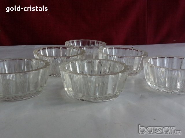 руски кристални свещници купички , снимка 10 - Декорация за дома - 20681553