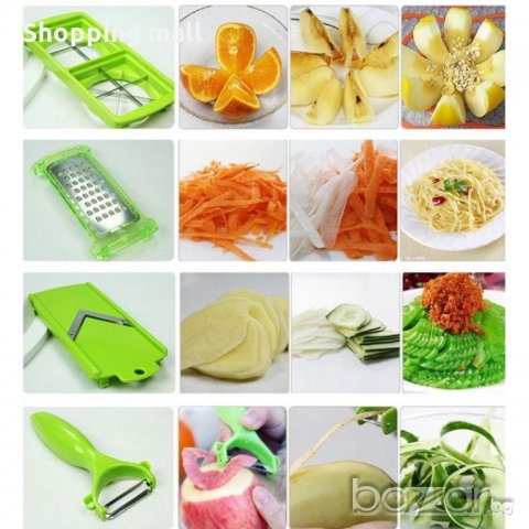 Многофункционално , професионално кухненско ренде Nicer Dicer Plus, снимка 7 - Други - 20367524