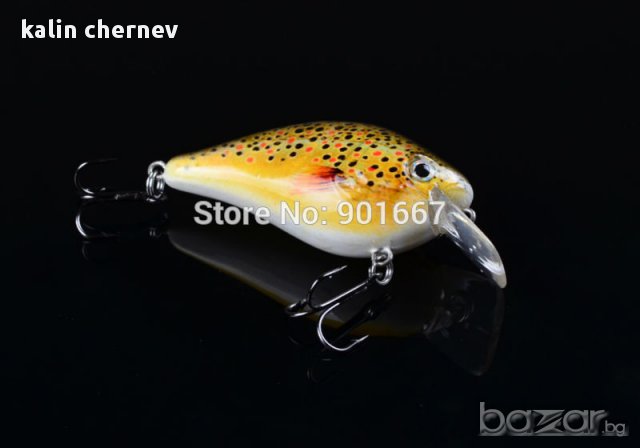 воблери 7.6см 12.57г 6 цвята, снимка 13 - Въдици - 12556675