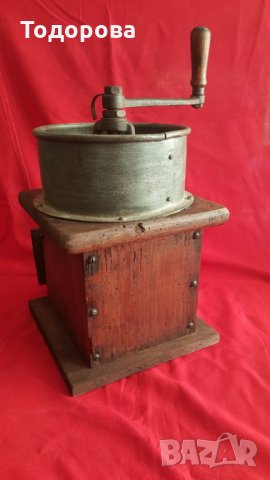 Старинна професионална кръчмарска мелница за кафе, снимка 7 - Антикварни и старинни предмети - 24881498