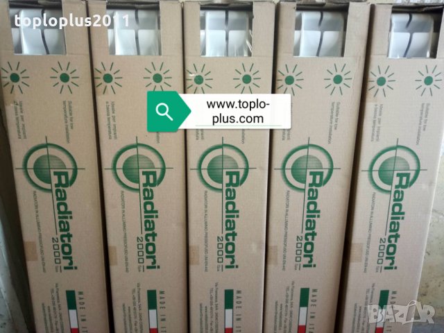 Италиански алуминиеви радиатори, снимка 2 - Радиатори - 25401675