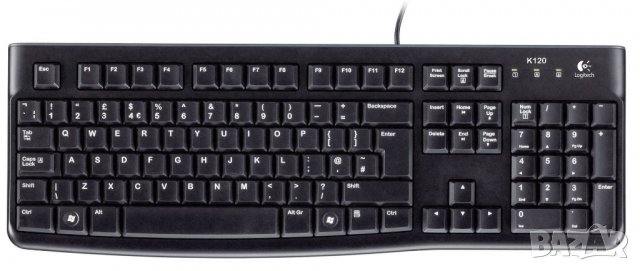 Клавиатура Logitech K120 USB, 