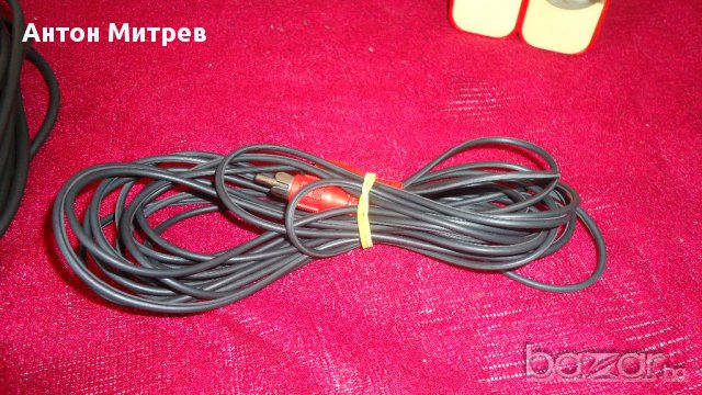 Продавам лот от кабели с различен типаж - чинчове, композит и пр. 
