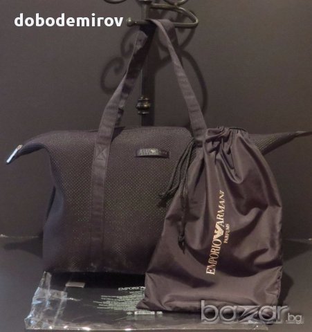 нова чанта Giorgio Armani Tote Textured Fabric оригинал, снимка 1