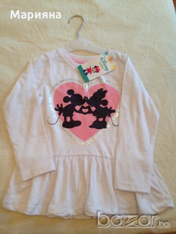 нова блуза мики-мини за момиче 24-36мес., снимка 2 - Детски Блузи и туники - 21079171
