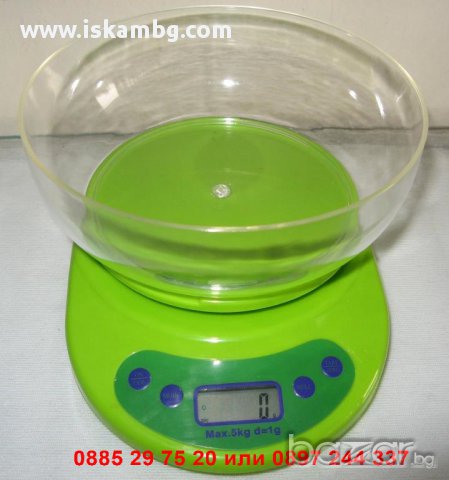 ДОМАКИНСКА ВЕЗНА С КАПАЦИТЕТ 5 КГ + КУПА - код 0120, снимка 5 - Други стоки за дома - 12560247