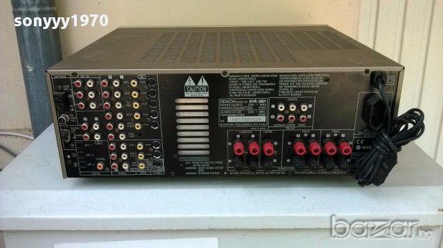 denon avr-2801-receiver-japan-от швеицария, снимка 9 - Ресийвъри, усилватели, смесителни пултове - 18152338