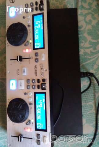 Двоен Player CD/MP3 Gemini MP 3000X , снимка 3 - Ресийвъри, усилватели, смесителни пултове - 16789401