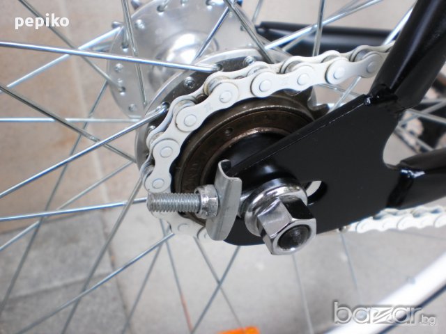 Продавам колела внос от Германия  шосеен велосипед  сингъл спиид черно и бяло 28 цола  , снимка 11 - Велосипеди - 11345433