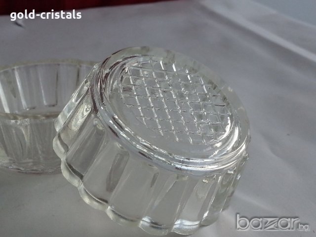 руски кристални свещници купички , снимка 9 - Декорация за дома - 20681553