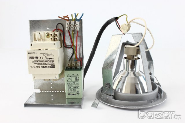 Осветително тяло за таван с метал-халогенна лампа комплект, снимка 3 - Лампи за таван - 17051261