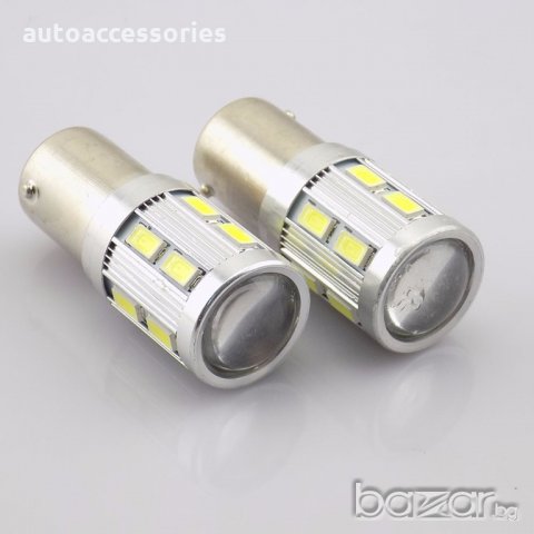 LED диодна крушка тип BA15S 12 волта С41, снимка 3 - Аксесоари и консумативи - 18967976