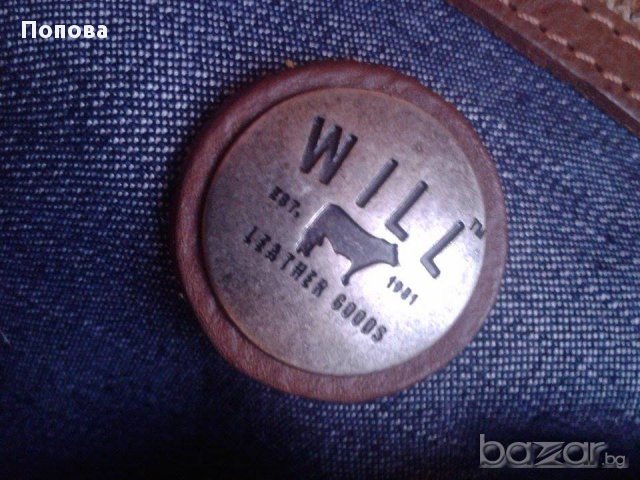 Промо !'WILL'-leather goods 100% оригинална , снимка 4 - Чанти - 13909147