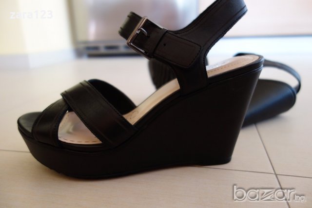 нови кожени сандали Clarks, 41ви номер, снимка 5 - Сандали - 19144775