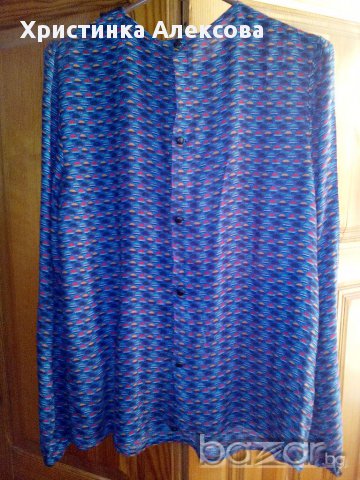 Дамска риза с кожа, снимка 3 - Ризи - 17987624