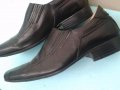 Мъжки официални обувки от естествена кожа 40 номер, снимка 1 - Ежедневни обувки - 19993121