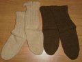 Вълнени чорапи и терлици домашно плетени от 100 % истинска вълна, снимка 1