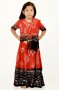 Бандеж Ленга чоли комплект - пола, блузка и шал, снимка 1 - Детски комплекти - 21056363