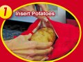 Плик за микровълново печене на картофи с пара , снимка 3