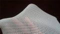 много ситни квадратчета мрежа огромна подложка дантела силиконов молд декорация на бисквитки меденки, снимка 2