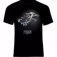 Игра на Тронове Game Of Thrones Winter is Coming Stark Тениска Мъжка/Дамска S до 2XL, снимка 1 - Тениски - 14035738