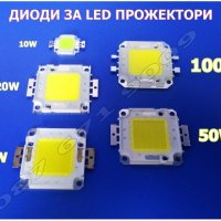 Части за LED Прожектори, Диод, Захранване, Сензор за ЛЕД Прожектор , снимка 2 - Друга електроника - 23312077