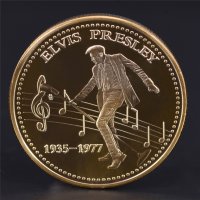 Elvis Presley / Елвис Пресли - Монета , снимка 6 - Нумизматика и бонистика - 24753820